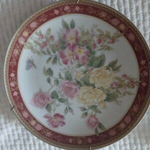 Multi-flower image pattern wall plates